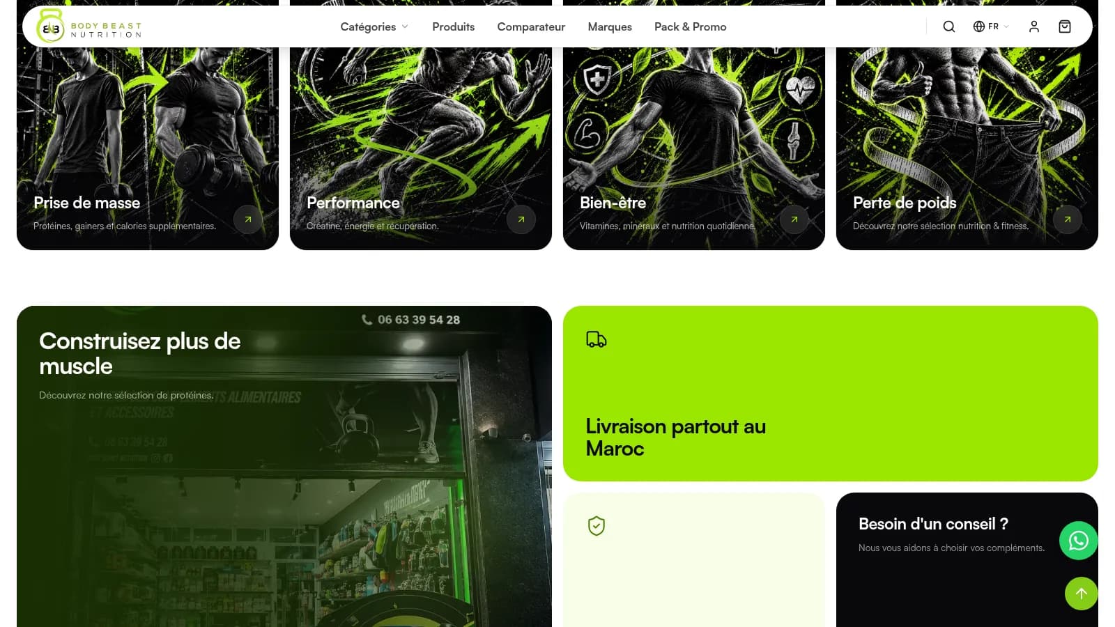 BodyBeast Nutri — screen 2